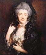 Thomas Gainsborough Portrait of artist-s Wife painting
